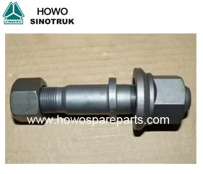 Front rou boulon WG9100410104 Pou HOWO STR Pati aks